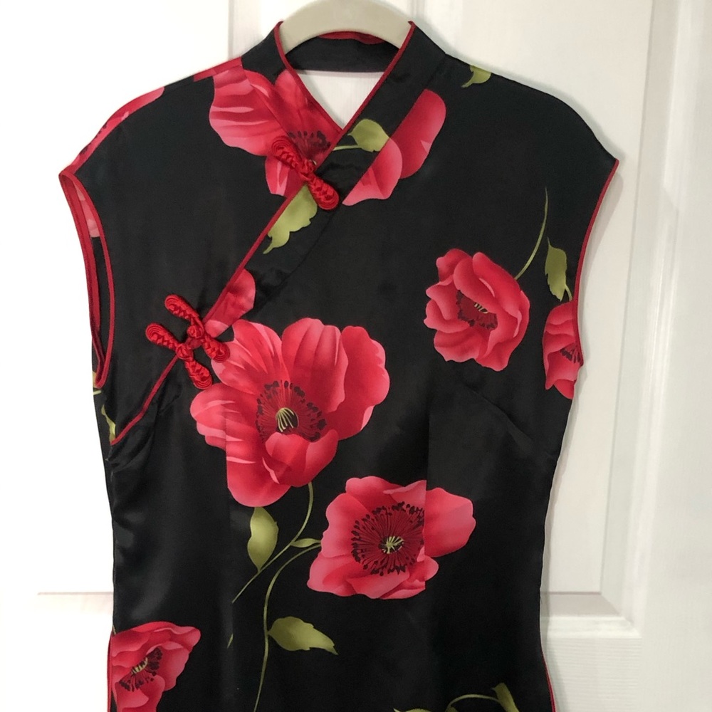 Silk Asian style top